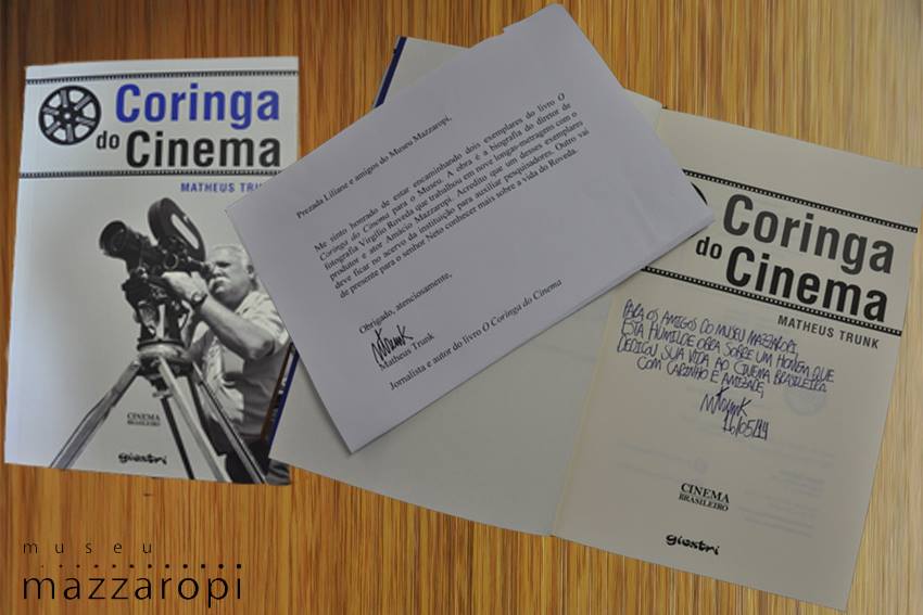 Livro Coringa do Cinema  doado por Matheus Trunk