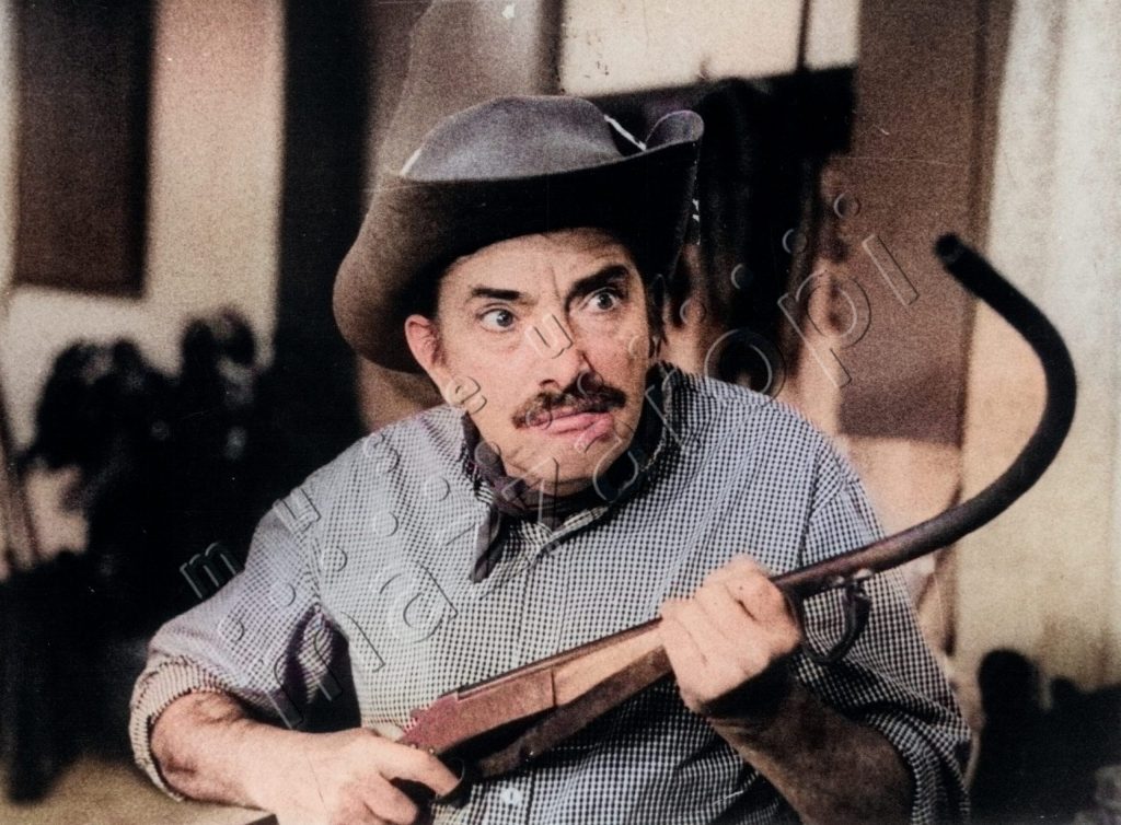 O Grande Xerife: Foto colorizada com I.A. / Crédito: Acervo Museu Mazzaropi